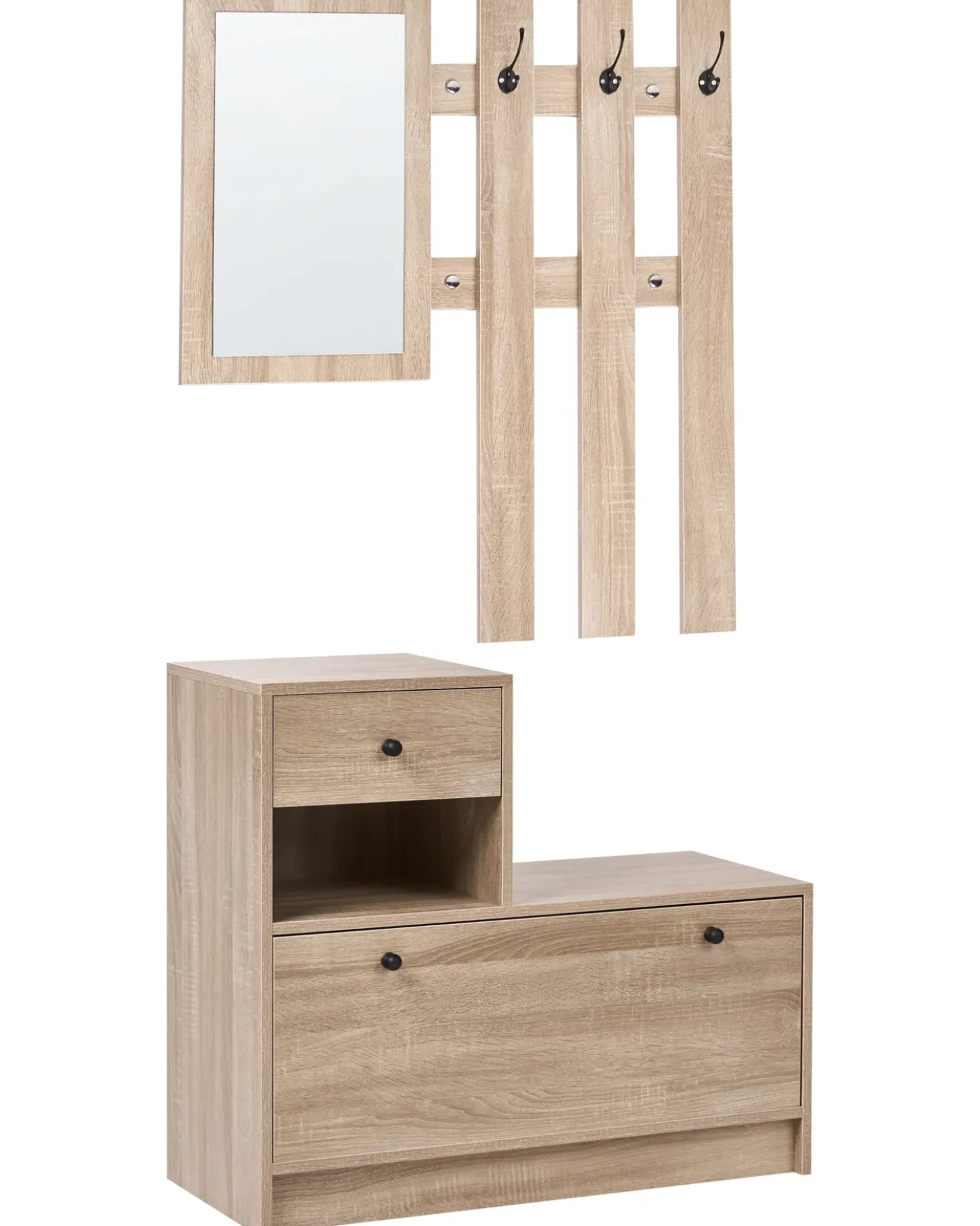 Set per corridoio COOMA Marrone chiaro