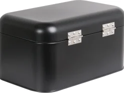 Set Portapane e Barattoli 4 Pezzi REVERIE Metallo Nero