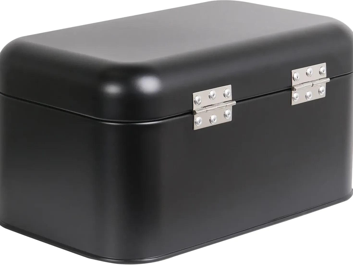 Set Portapane e Barattoli 4 Pezzi REVERIE Metallo Nero
