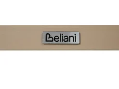 Set salotto da giardino con tavolo e pouf 2 posti NOCI Modulare Metallo Beige