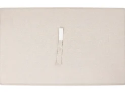 Set salotto da giardino con tavolo e pouf 2 posti NOCI Modulare Metallo Beige