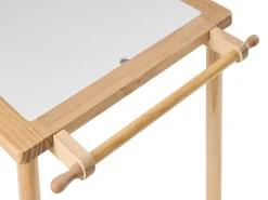 Set tavolo e sedie per bambini KEMPSEY Marrone chiaro Montessori con contenitore