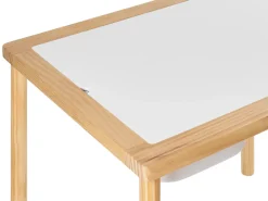 Set tavolo e sedie per bambini KEMPSEY Marrone chiaro Montessori con contenitore