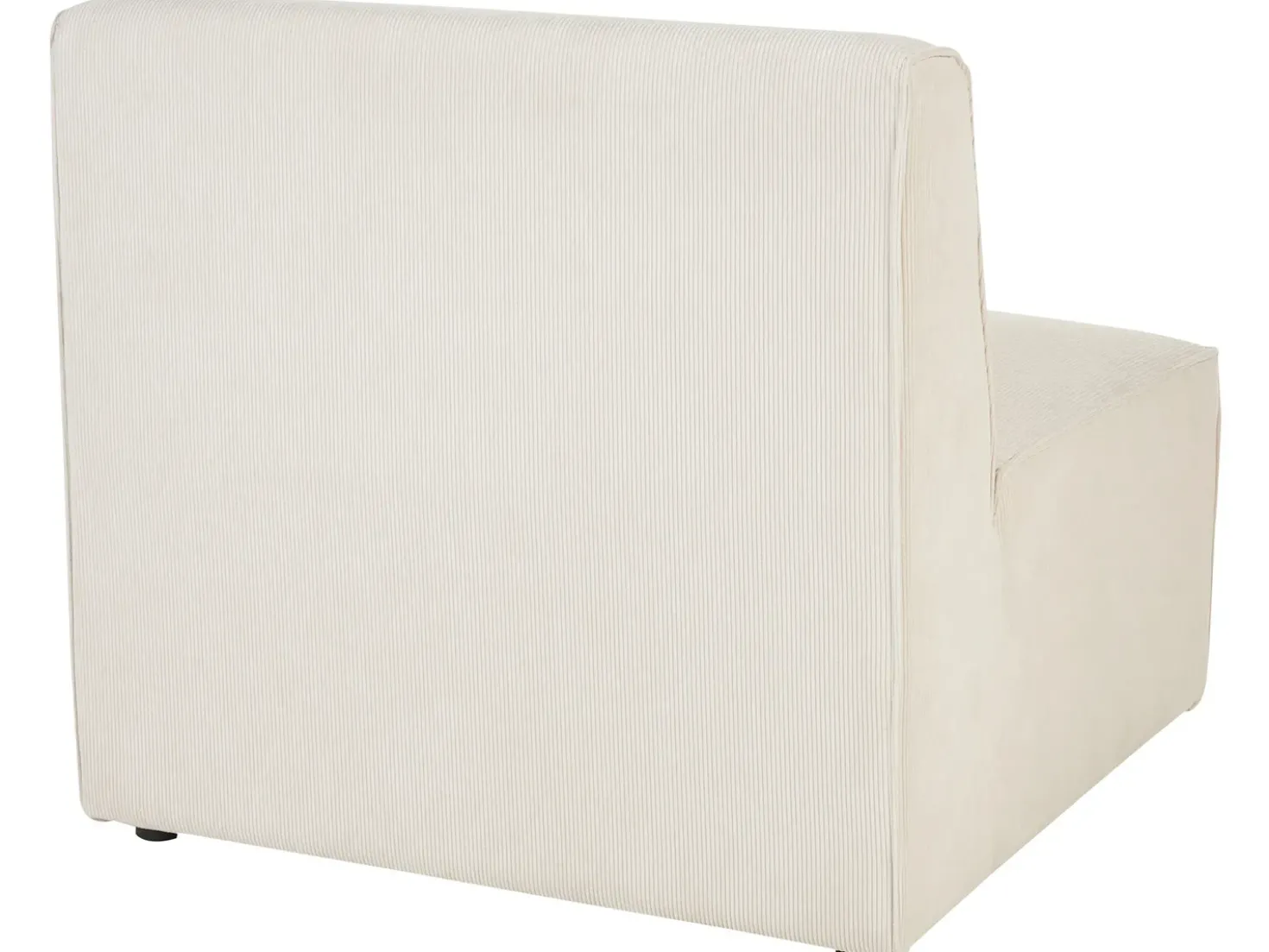 Sezione a 1 posto LEMVIG Velluto a coste Beige chiaro