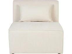 Sezione a 1 posto LEMVIG Velluto a coste Beige chiaro