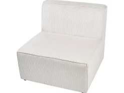 Sezione a 1 posto LEMVIG Velluto a coste Beige