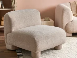 Sezione a 1 posto MJALBI Bouclé Beige