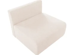 Sezione a 1 posto NERBO Bouclé Beige