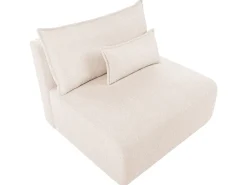 Sezione a 1 posto NERBO Bouclé Beige