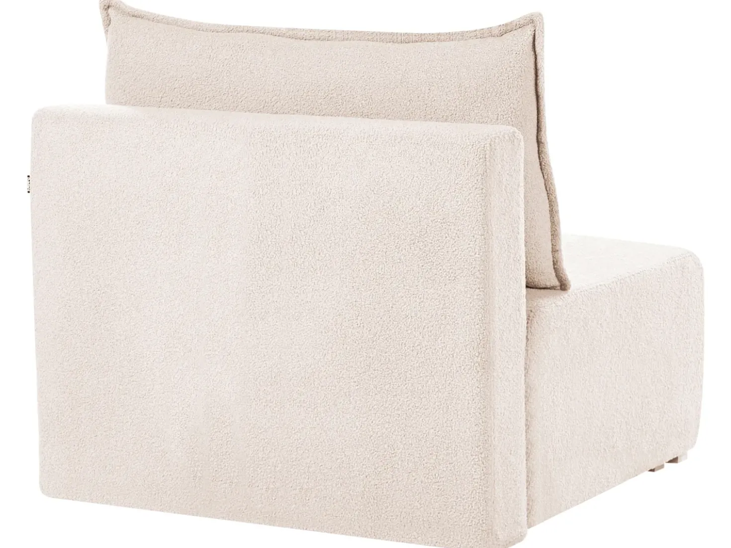 Sezione a 1 posto NERBO Bouclé Beige