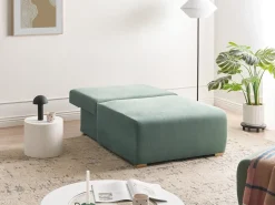 Sezione a 1 posto NERBO Tessuto Verde chiaro