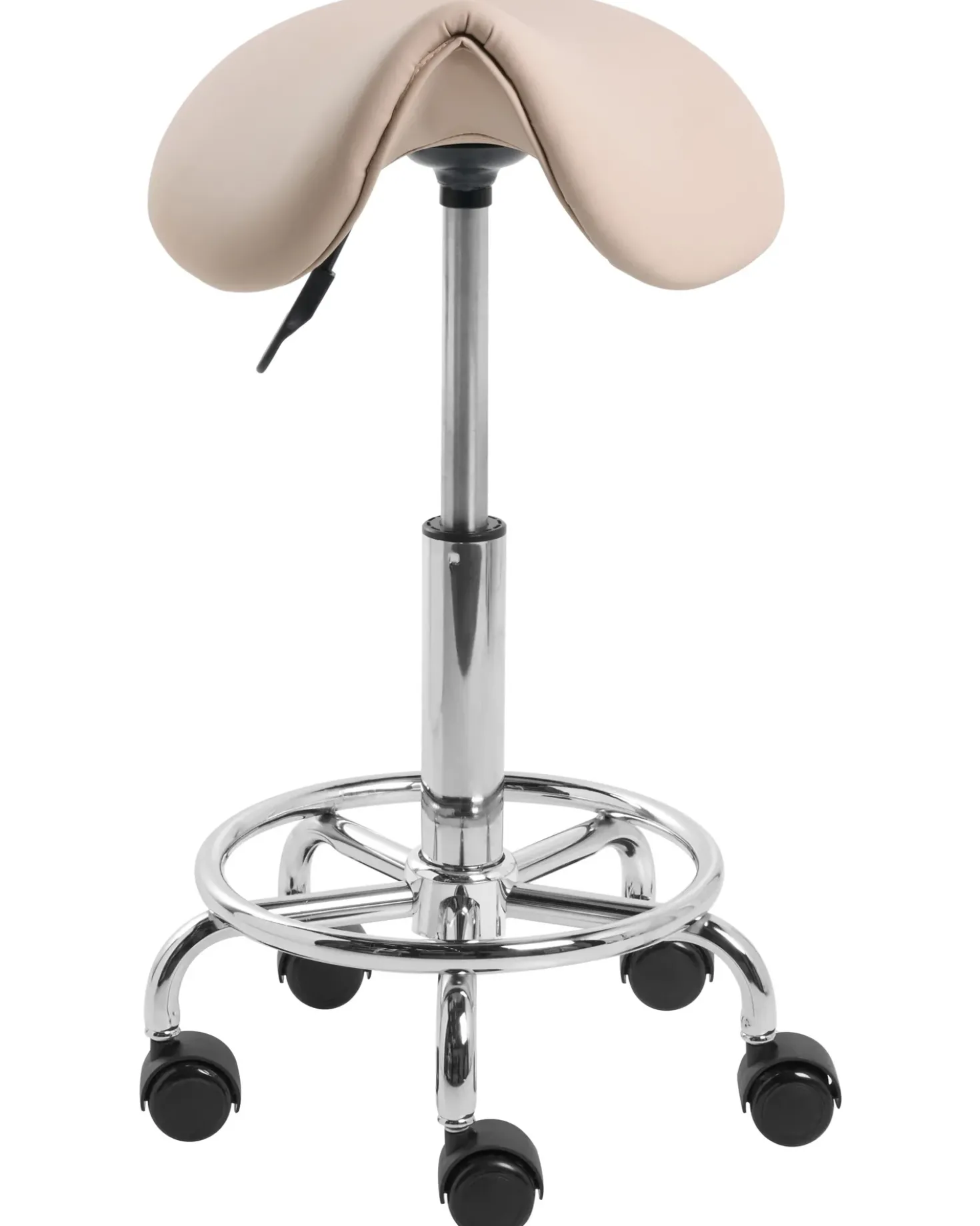 Sgabello a sella DUMONT Pelle sintetica Beige