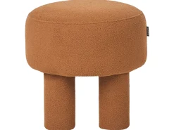 Sgabello CANBY Bouclé Arancione