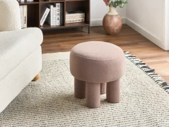 Sgabello CANBY Bouclé Beige