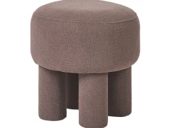 Sgabello CANBY Bouclé Marrone