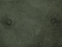 Sgabello contenitore MALLARD Velluto a coste Verde scuro