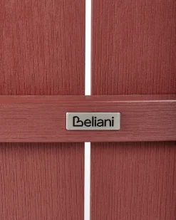Sgabello da bar da giardino ADIRONDACK Materiale sintetico Rosso