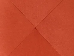 Sgabello HELEN Velluto Arancione