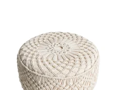 Sgabello MANZAI Cotone Beige