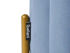 Sgabello UTAH Velluto Blu