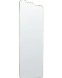 Specchio ABZAC 45 cm 145 cm Metallo Bianco sporco