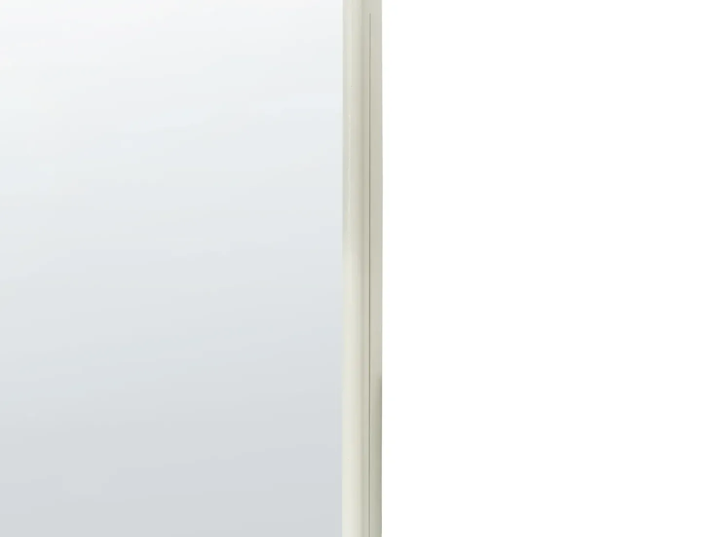 Specchio ABZAC 45 cm 145 cm Metallo Bianco sporco
