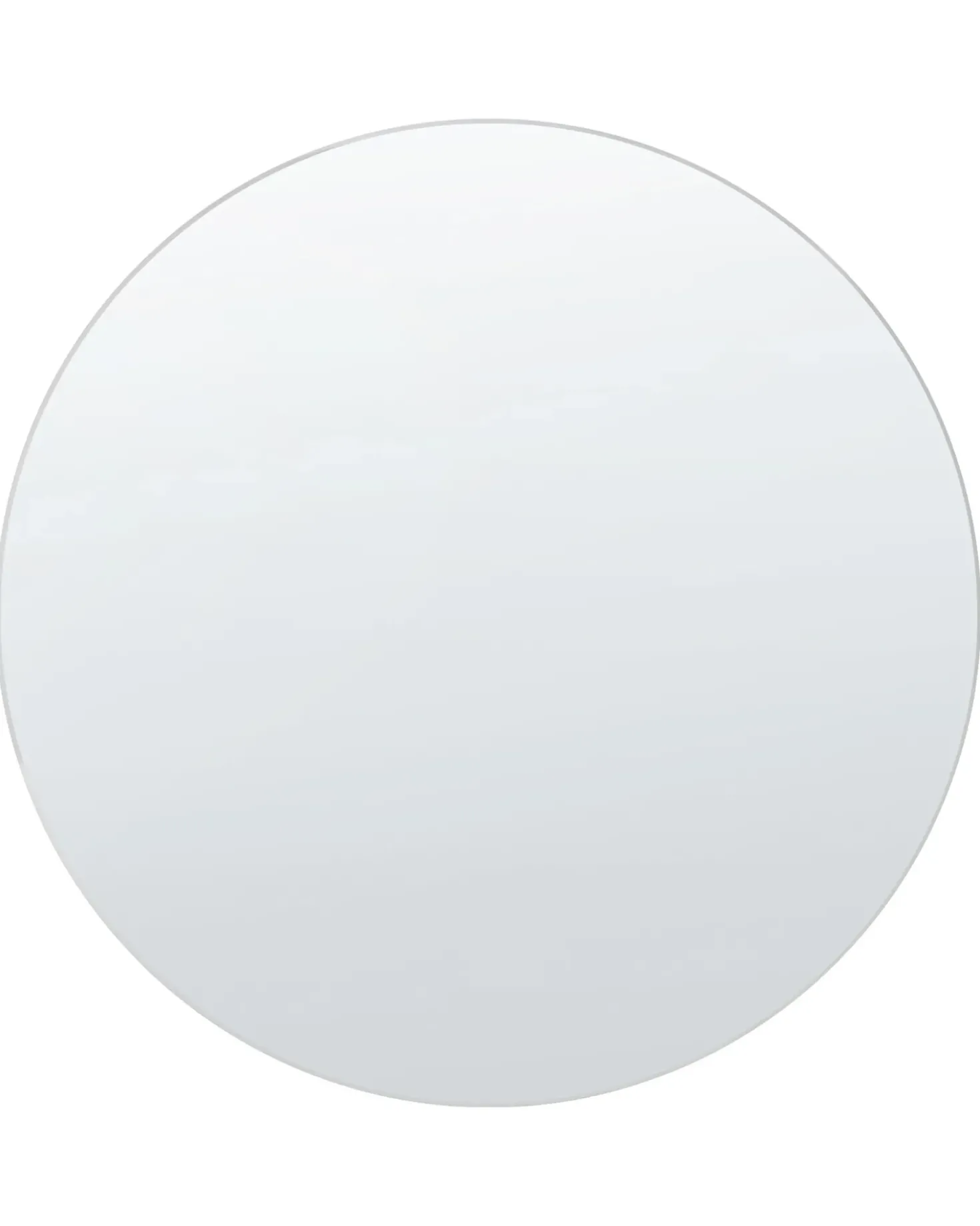Specchio AGEN 50 cm 50 cm Argento