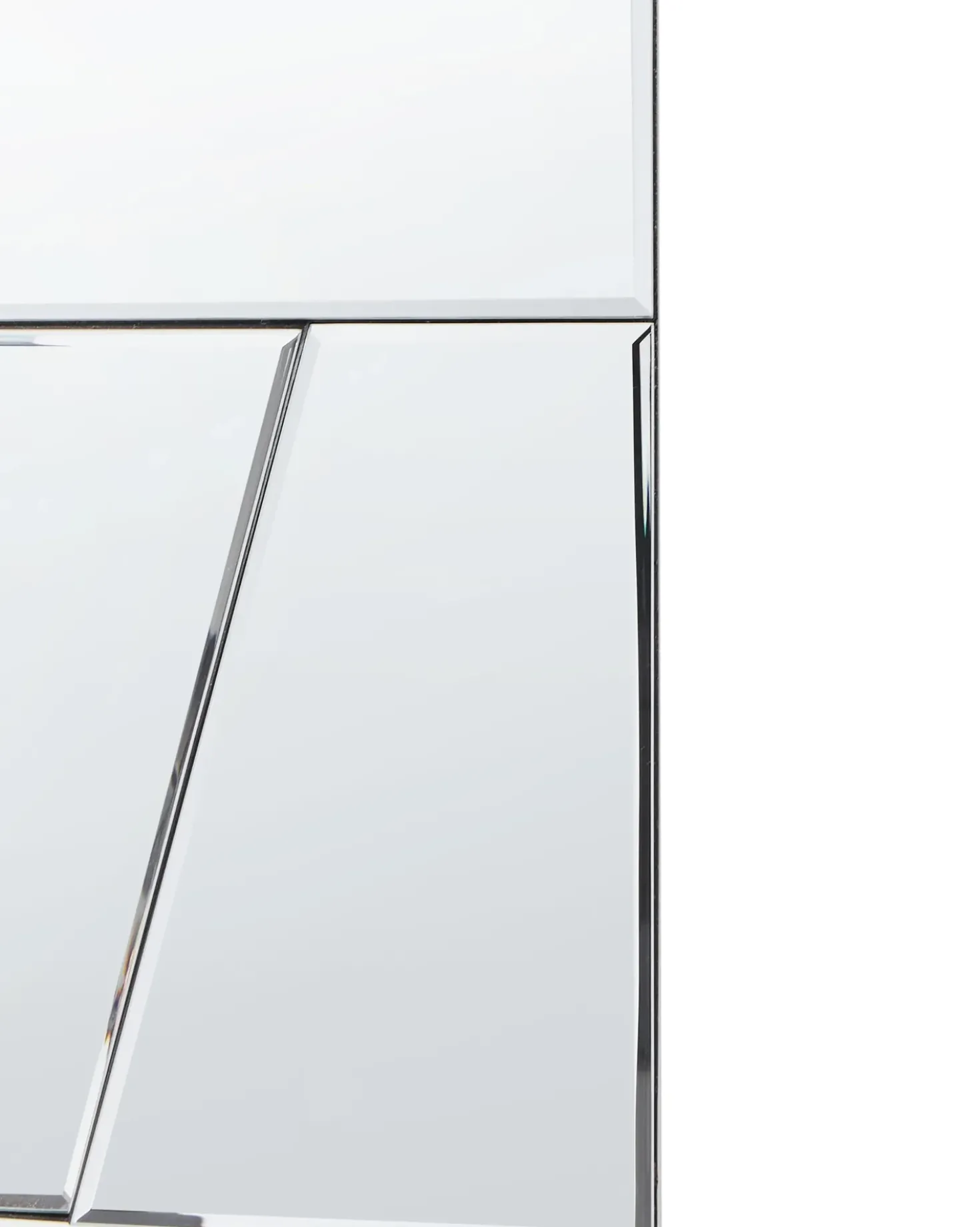 Specchio ANCEMONT 80 cm 80 cm Argento