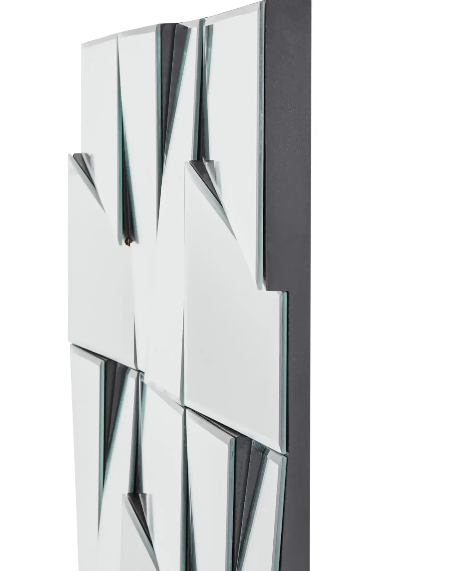Specchio ANCEMONT 80 cm 80 cm Argento