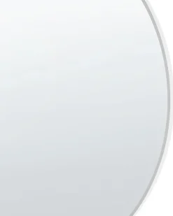 Specchio ANNEMASSE 80 cm 80 cm Metallo Argento