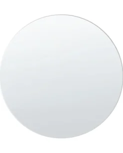 Specchio ANNEMASSE 80 cm 80 cm Metallo Argento