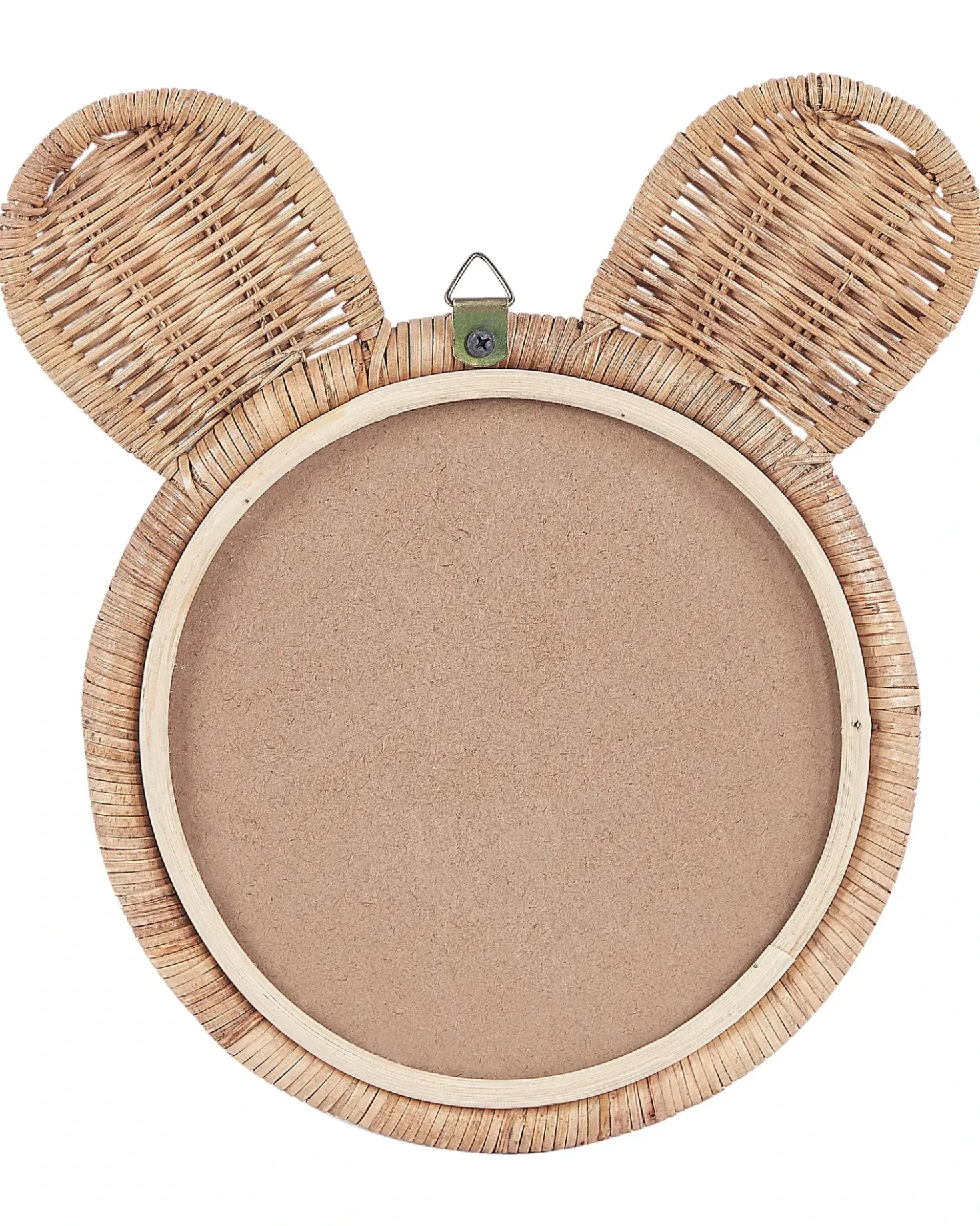 Specchio ASHANTI 30 cm 33 cm Rattan Naturale