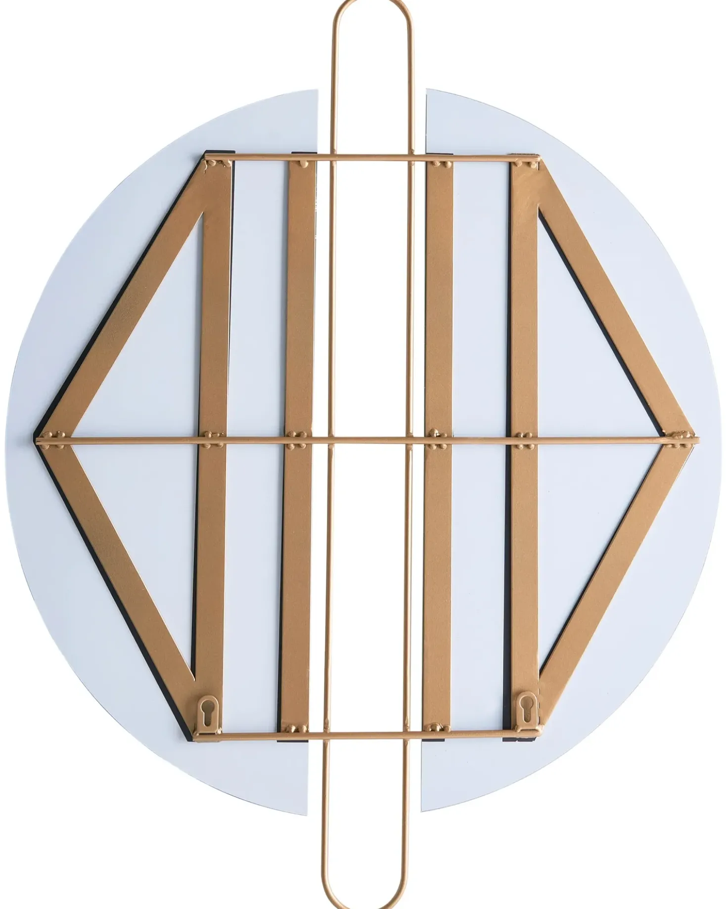 Specchio ATTIN 52 cm 65 cm Oro