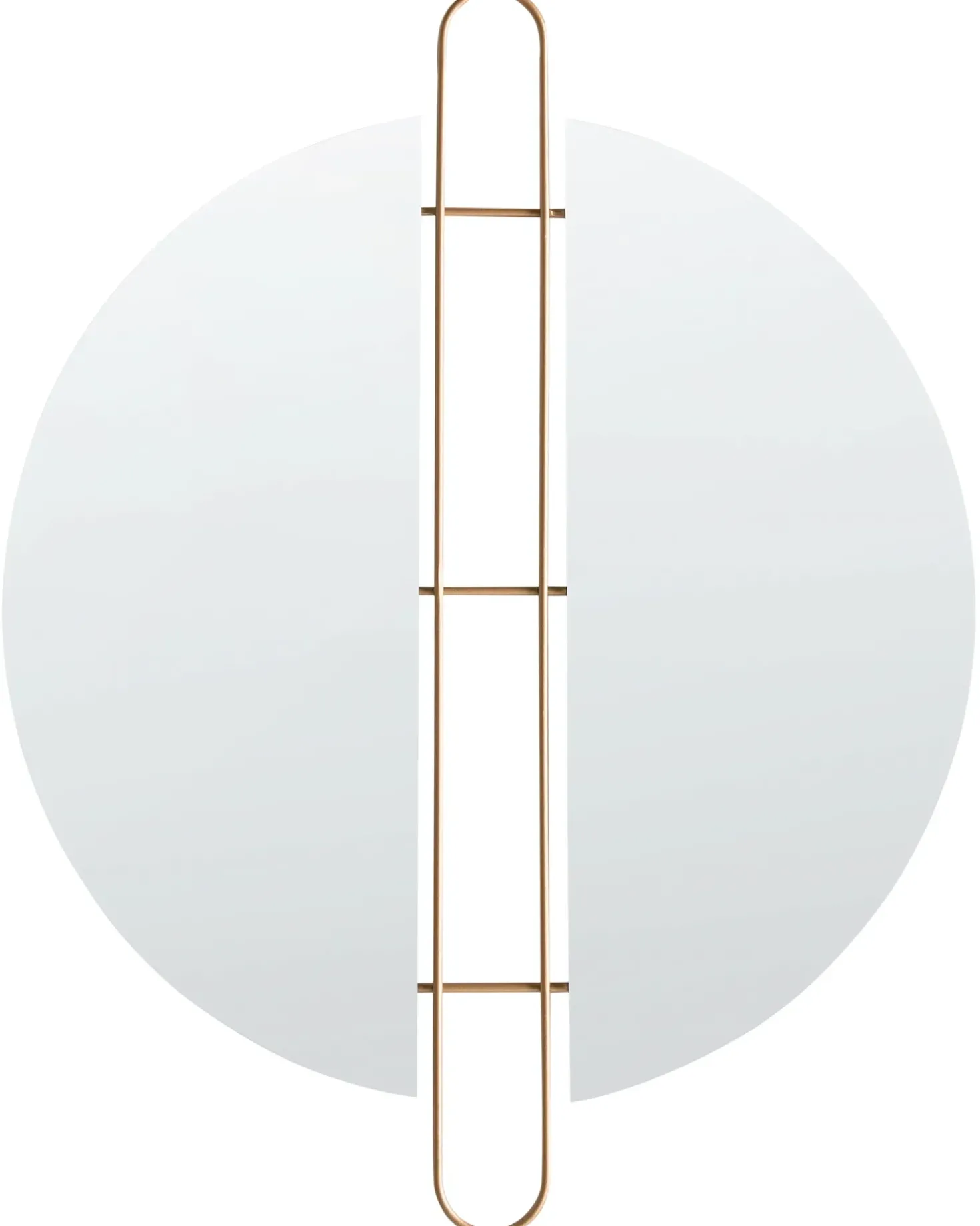 Specchio ATTIN 52 cm 65 cm Oro