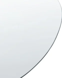 Specchio AUBAGNE 40 cm 65 cm Argento