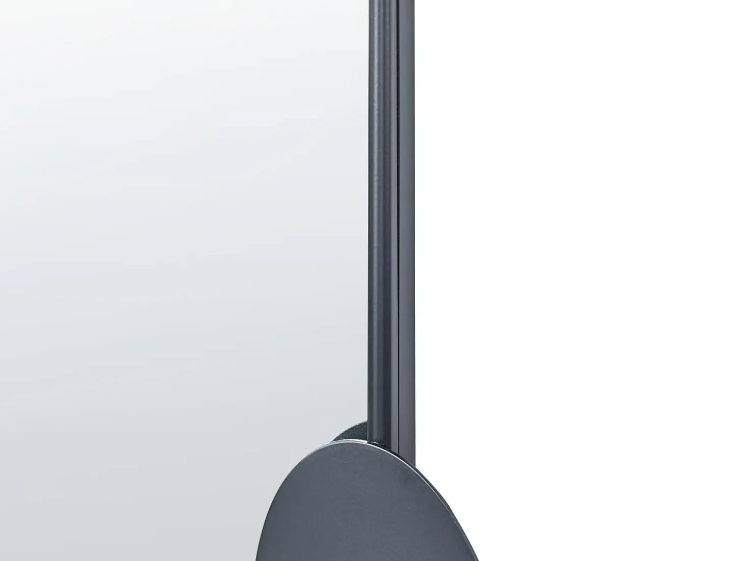 Specchio AULON 69 cm 80 cm Metallo Nero