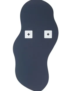 Specchio AUXERRE 40 cm 80 cm Argento