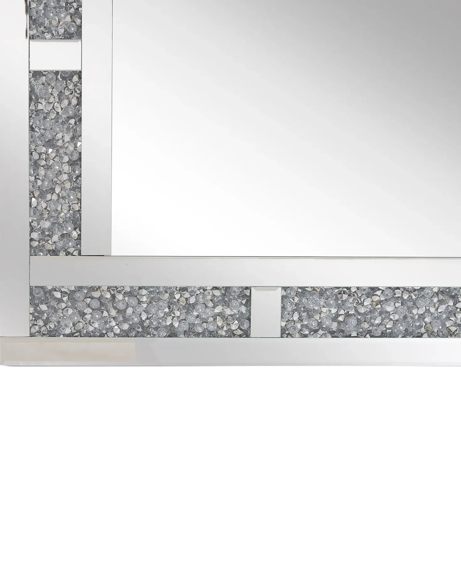Specchio AVRILLE 60 cm 90 cm Argento