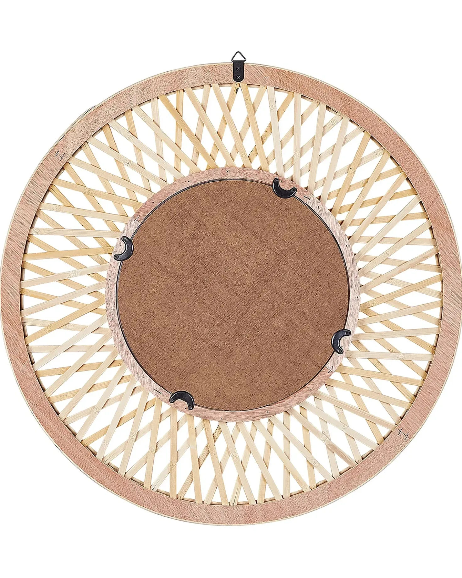 Specchio BACATA 60 cm 60 cm Bambù Naturale
