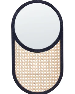 Specchio BALEAL 30 cm 56 cm Rattan Naturale