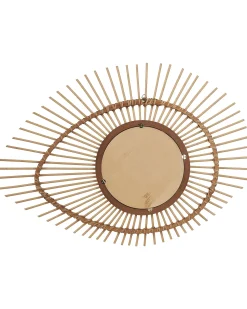 Specchio BARIO 63 cm 45 cm Bambù Naturale