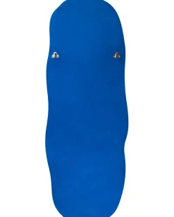 Specchio BEAUNE 56 cm 160 cm Velluto Blu