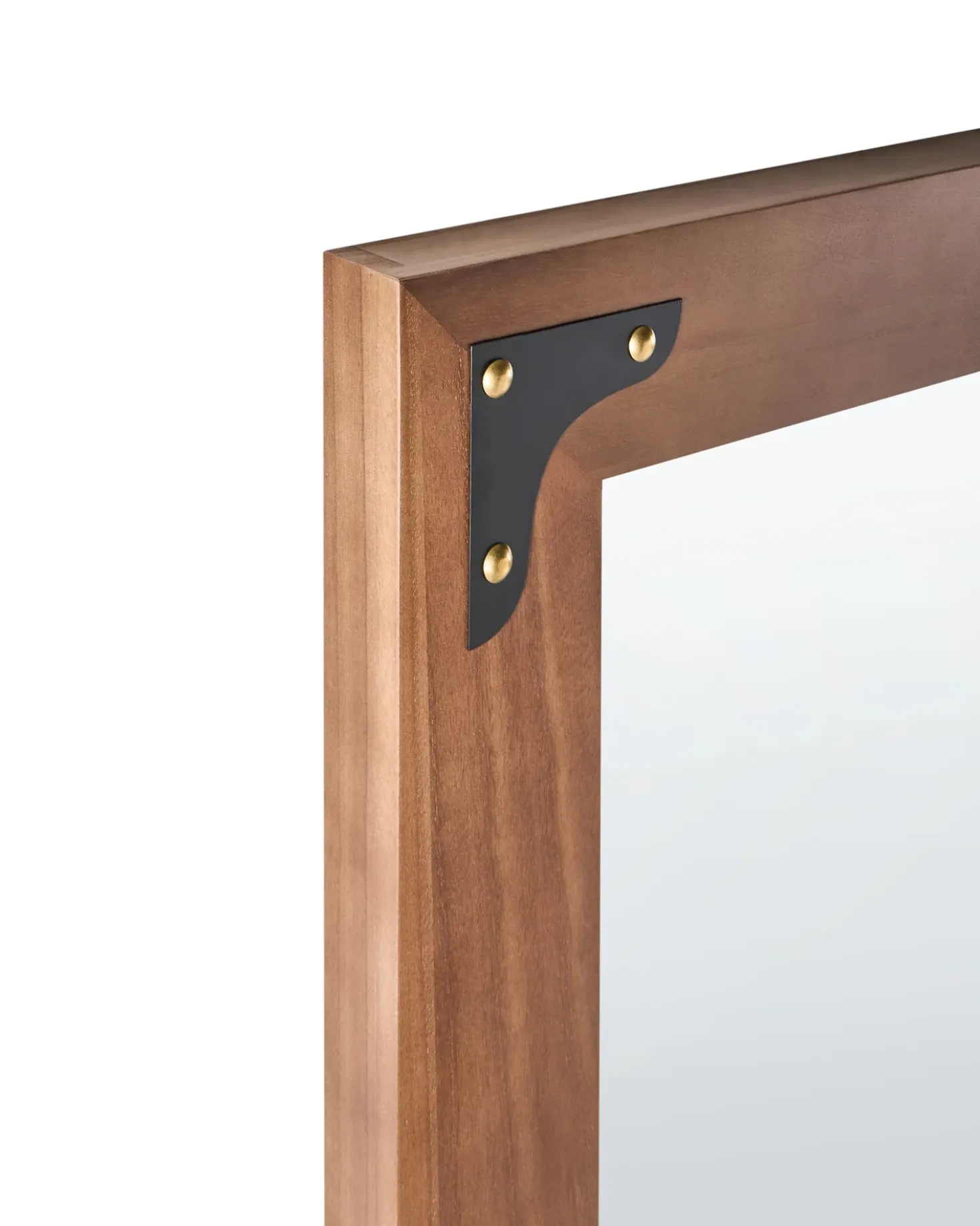 Specchio BLOSVILLE 58 cm 164 cm Legno di abete Marrone