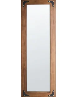 Specchio BLOSVILLE 58 cm 164 cm Legno di abete Marrone