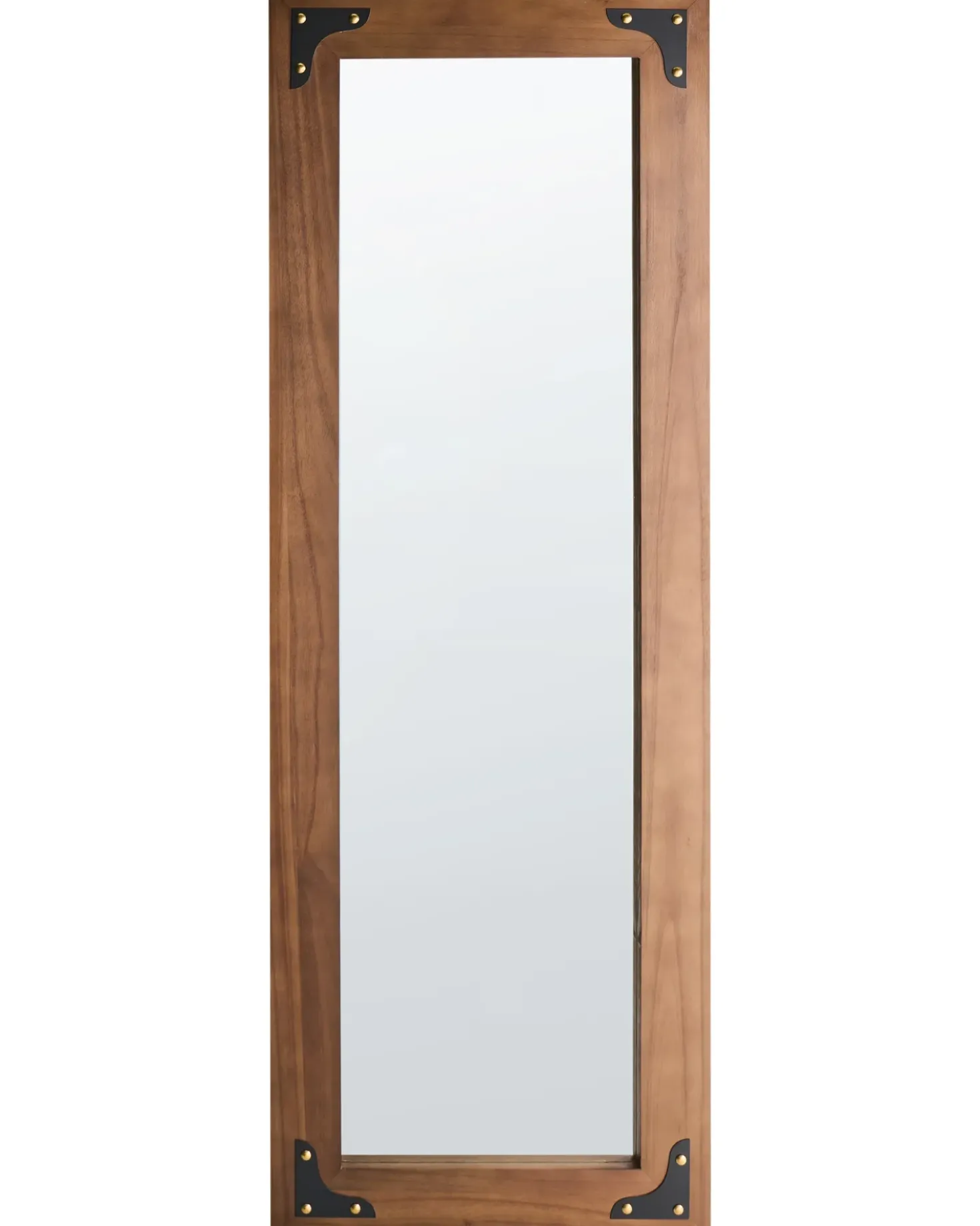 Specchio BLOSVILLE 58 cm 164 cm Legno di abete Marrone