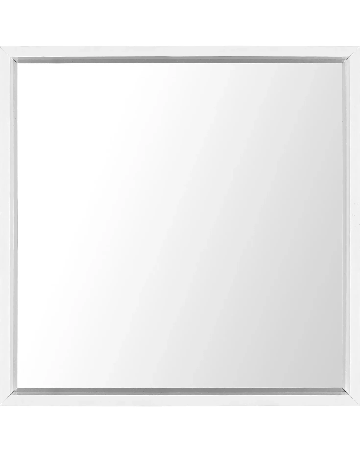 Specchio BRIGNOLES 50 cm 50 cm Bianco