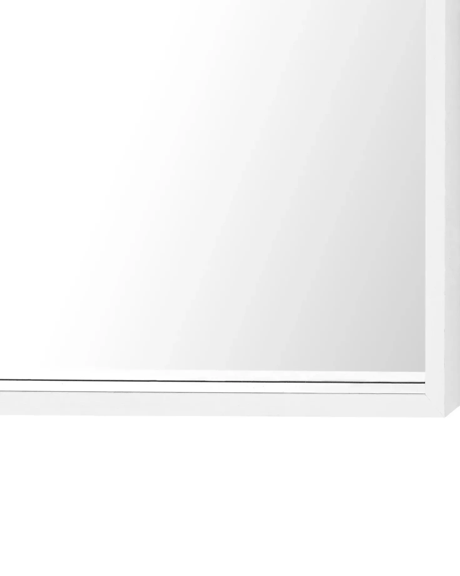 Specchio BRIGNOLES 50 cm 50 cm Bianco