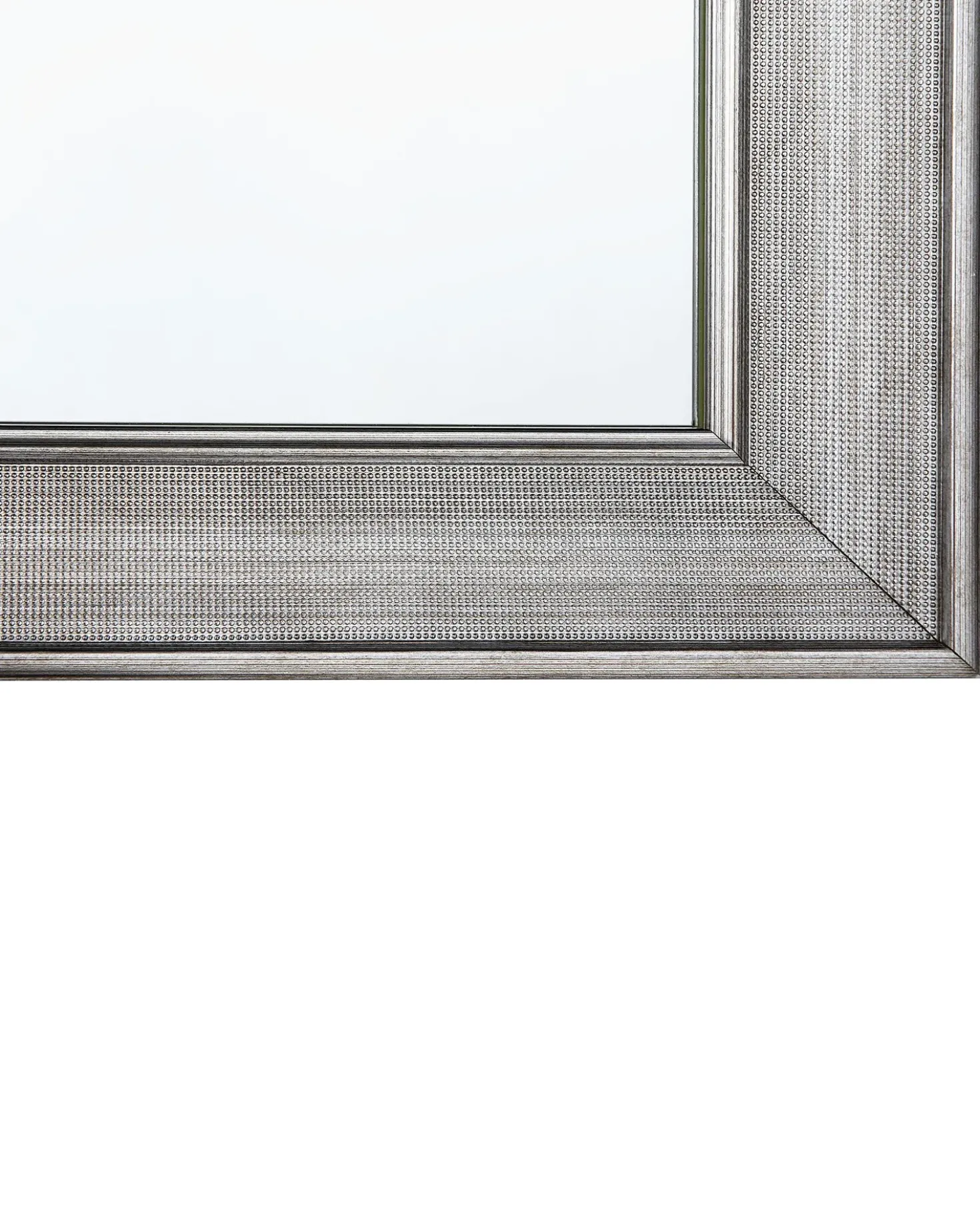 Specchio BUBRY 61 cm 91 cm Argento
