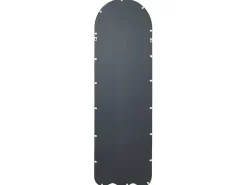 Specchio BUSSY 45 cm 145 cm Metallo Bianco sporco