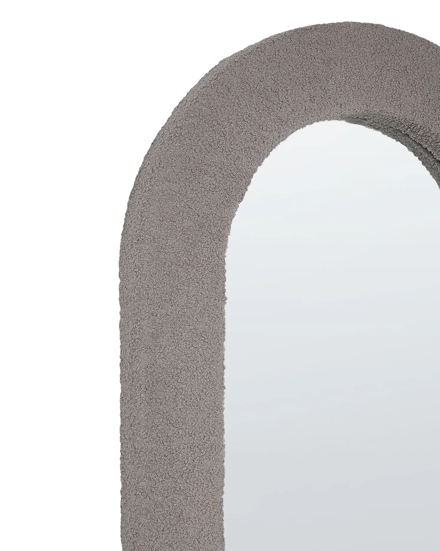 Specchio CERVON 60 cm 120 cm Bouclé Tortora